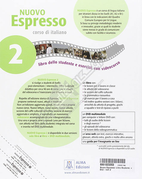 Nuovo Espresso 2 - A2 | خرید کتاب اسپرسو 2 | Nuovo Espresso a2
