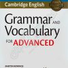 کتاب Grammar and Vocabulary For Advanced
