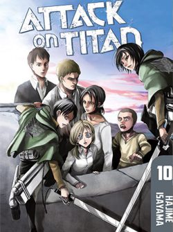 مانگای Attack on Titan Vol.10